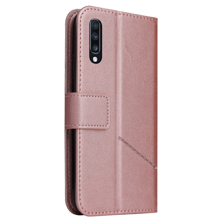 For Huawei P20 Pro GQUTROBE Right Angle Leather Phone Case(Rose Gold) by GQUTROBE