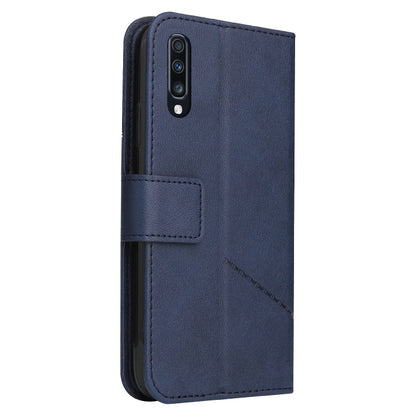 For Huawei P20 Pro GQUTROBE Right Angle Leather Phone Case(Blue) by GQUTROBE