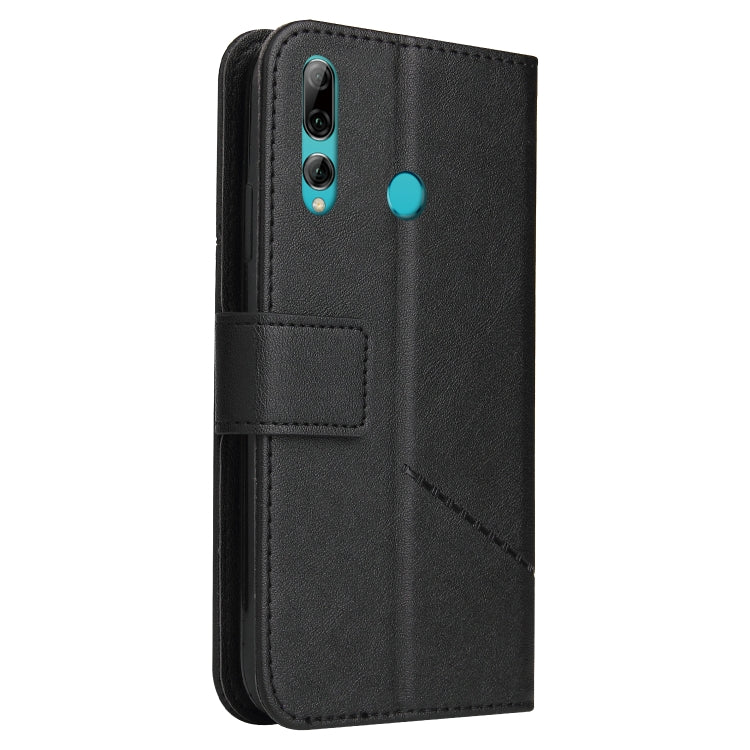 For Huawei P Smart Z GQUTROBE Right Angle Leather Phone Case(Black) by GQUTROBE