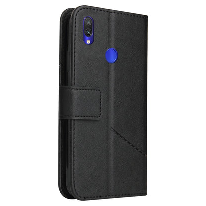 For Honor 10 Lite GQUTROBE Right Angle Leather Phone Case(Black) by GQUTROBE