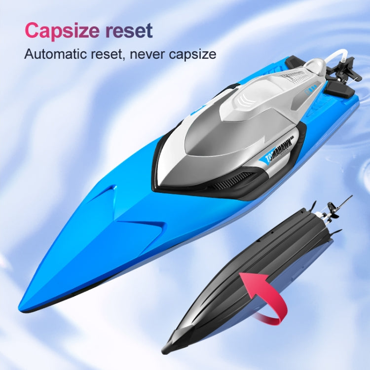 S2 Waterproof High Speed RC Speedboat Toy Boat(Blue) by bashfashion