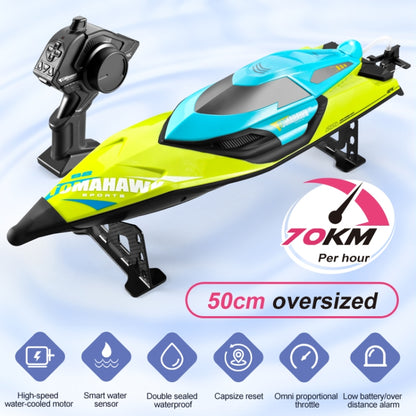 S2 Waterproof High Speed RC Speedboat Toy Boat(Green) by bashfashion