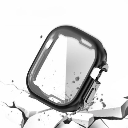 PET Film TPU Watch Case For Apple Watch Ultra 1 / 2 / 3 49mm(Midnight Blue) by bashfashion