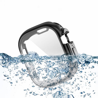 PET Film TPU Watch Case For Apple Watch Ultra 1 / 2 / 3 49mm(Pink) by bashfashion