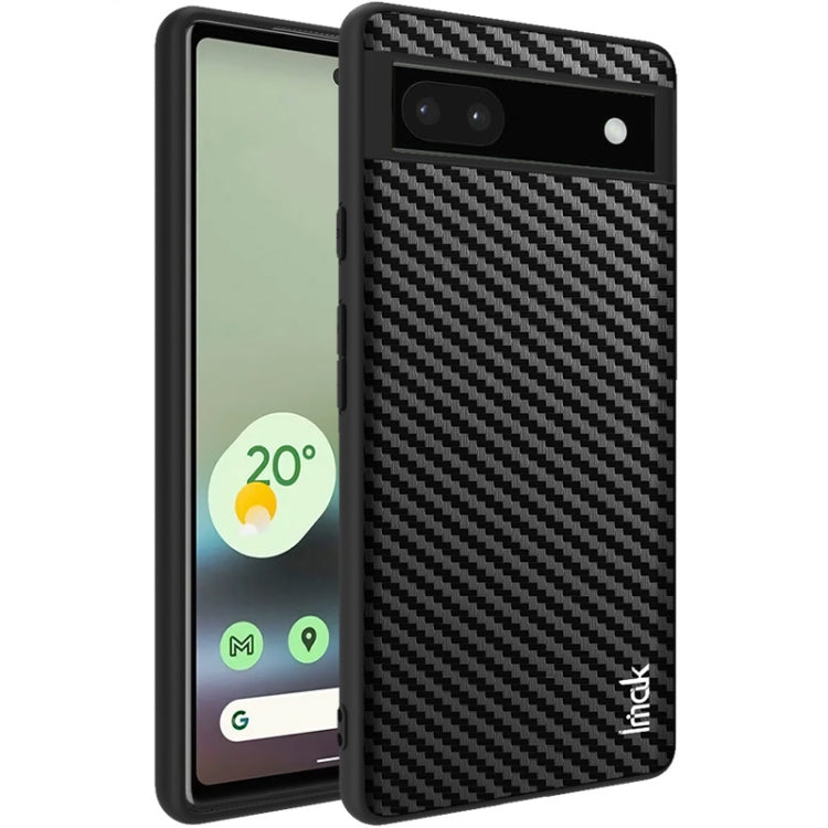 For Google Pixel 6a imak LX-5 Series PC + TPU Phone Case(Carbon Fiber Texture) by imak