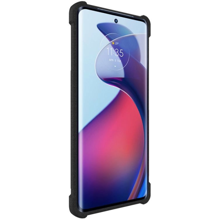 For Motorola Moto S30 Pro 5G / Edge 30 Fusion imak All-inclusive Shockproof Airbag TPU Phone Case(Matte Black) by imak