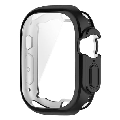 TPU All-inclusive Electroplating Protective Case For Apple Watch Ultra 1 / 2 / 3 49mm(Black) by bashfashion