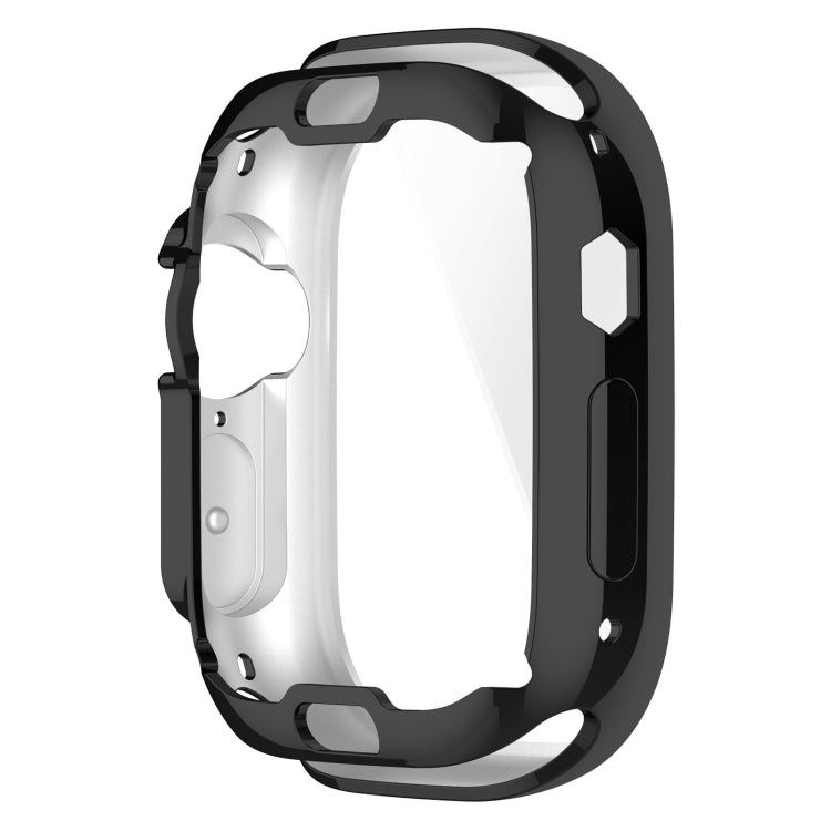 TPU All-inclusive Electroplating Protective Case For Apple Watch Ultra 1 / 2 / 3 49mm(Black) by bashfashion