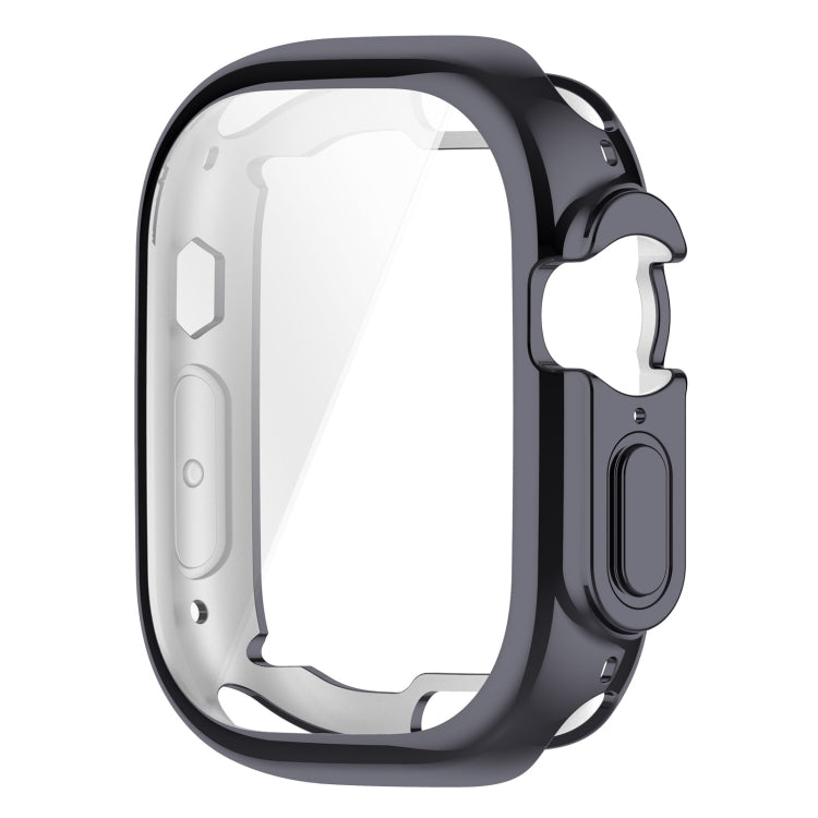 TPU All-inclusive Electroplating Protective Case For Apple Watch Ultra 1 / 2 / 3 49mm(Gun Color) by bashfashion