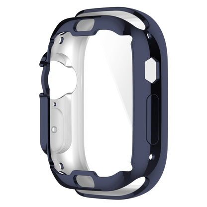 TPU All-inclusive Electroplating Protective Case For Apple Watch Ultra 1 / 2 / 3 49mm(Midnight Blue) by bashfashion