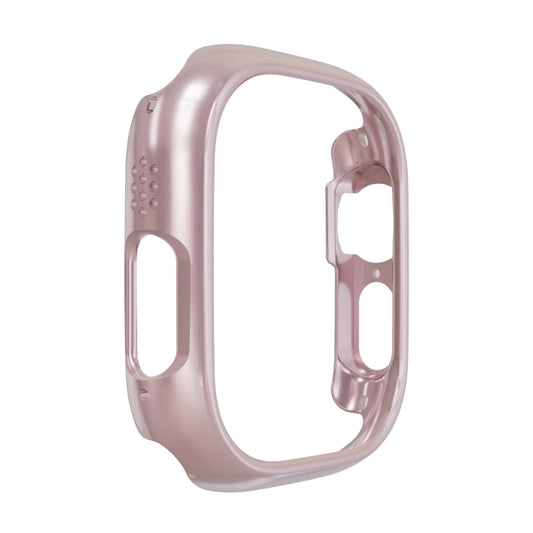 PC Hollow Protective Case For Apple Watch Ultra 1 / 2 / 3 49mm(Rose Gold) by bashfashion