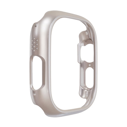PC Hollow Protective Case For Apple Watch Ultra 1 / 2 / 3 49mm(Starlight) by bashfashion