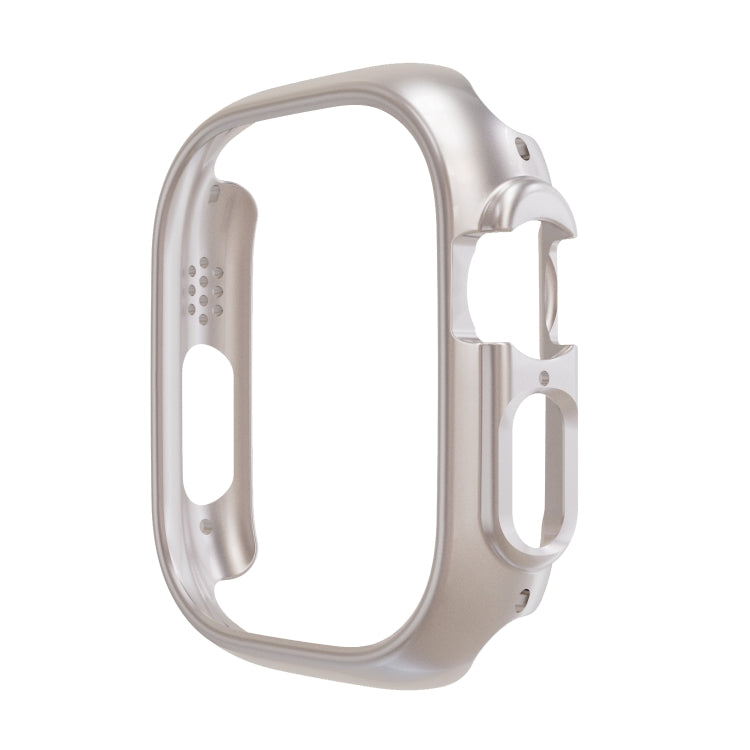 PC Hollow Protective Case For Apple Watch Ultra 1 / 2 / 3 49mm(Starlight) by bashfashion