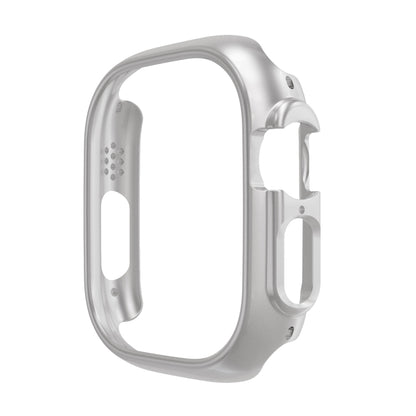 PC Hollow Protective Case For Apple Watch Ultra 1 / 2 / 3 49mm(Silver) by bashfashion
