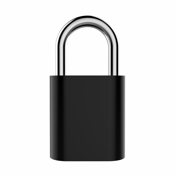 P16 5V Micro USB Charging Semiconductor Fingerprint Sensing TSA Padlock(Black) by bashfashion