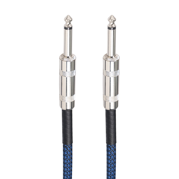 TC048BL 6.35mm Plug Male to Male Electric Guitar Mono Audio Cable, Length:3m by bashfashion