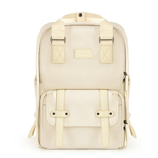 CADeN Multifunctional Photography Shoulders Digital Bag Portable Camera Backpack, Size:28.5 x 14 x 42cm(Beige) by CADeN
