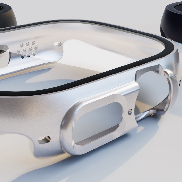 Tempered Glass Film PC Watch Case For Apple Watch Ultra 1 / 2 / 3 49mm(Official Green) by bashfashion