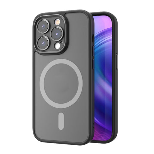 For iPhone 14 Plus ROCK Guard Skin-feel MagSafe Phone Case (Black) by ROCK