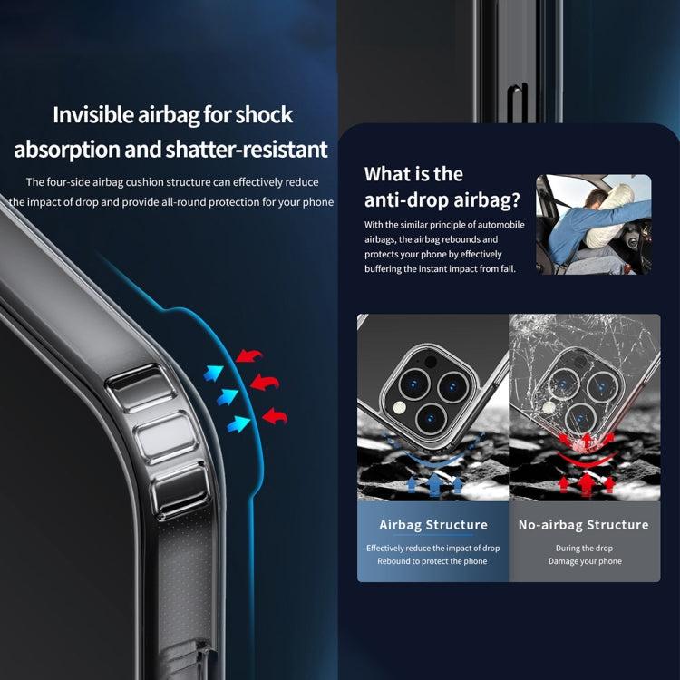 For iPhone 14 Plus ROCK Pure Series Phone Case (Transparent) by ROCK