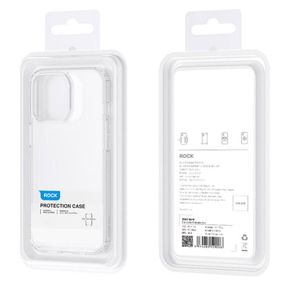 For iPhone 14 Pro ROCK Pure Series Phone Case(Transparent) by ROCK