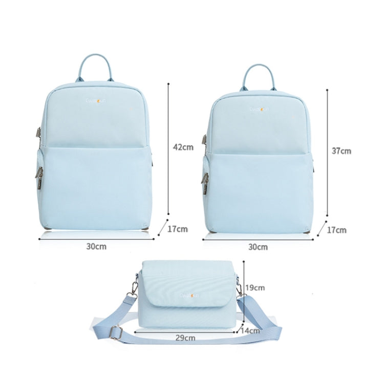 Cwatcun D75 Camera Backpacks Large Shockproof Cameras Lens Bags, Size:37 x 30 x 17cm(Pink) by Cwatcun