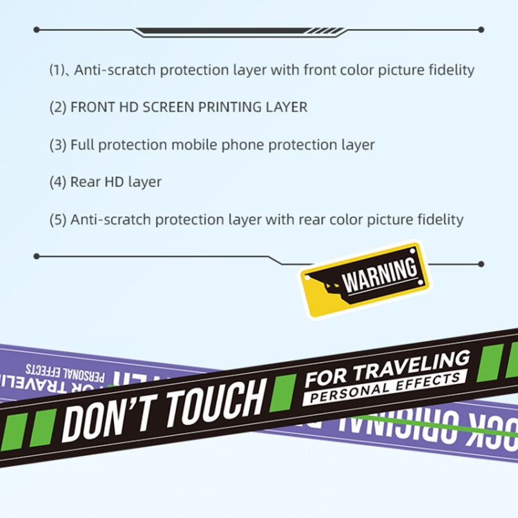 For iPhone 14 Pro Max ROCK InShare Travel Series PC+TPU Phone Case (Deep Space Tour) by ROCK