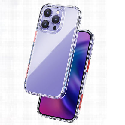 For iPhone 14 Pro Max ROCK Air InShare Phone Case (Transparent Black) by ROCK