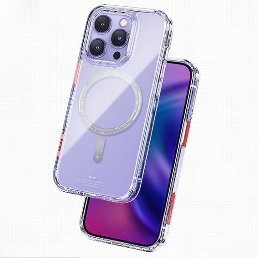 For iPhone 14 Pro Max ROCK Air InShare MagSafe Phone Case (Transparent) by ROCK