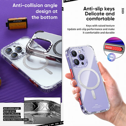 For iPhone 14 Pro Max ROCK Air InShare MagSafe Phone Case (Transparent) by ROCK