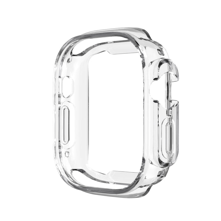 Half-inclusive Transparent TPU Protective Case For Apple Watch Ultra 1 / 2 / 3 49mm by bashfashion