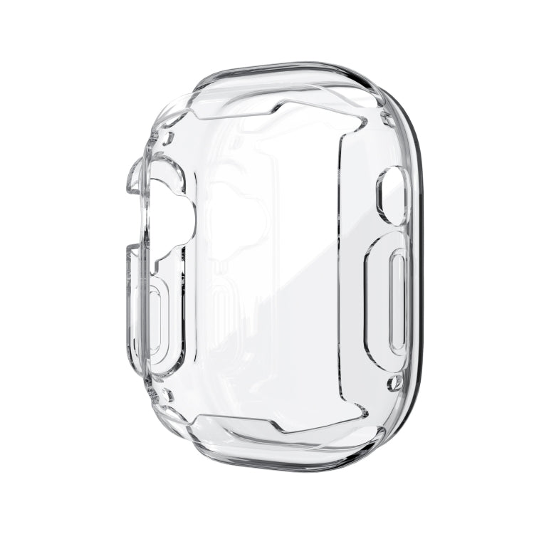 All-inclusive Transparent TPU Protective Case For Apple Watch Ultra 1 / 2 / 3 49mm by bashfashion