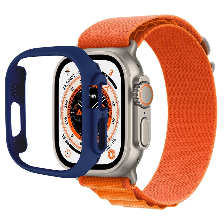 Half-inclusive PC Protective Case For Apple Watch Ultra 1 / 2 / 3 49mm(Dark Blue) by bashfashion