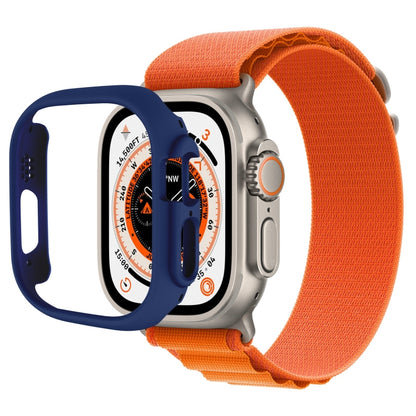 Half-inclusive PC Protective Case For Apple Watch Ultra 1 / 2 / 3 49mm(Dark Blue) by bashfashion