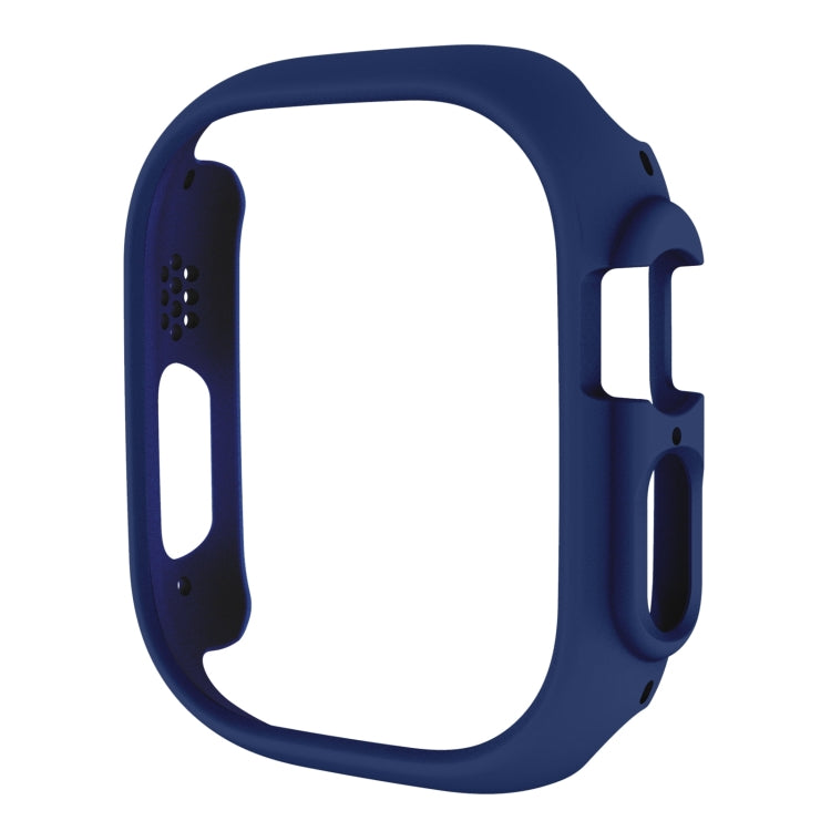 Half-inclusive PC Protective Case For Apple Watch Ultra 1 / 2 / 3 49mm(Dark Blue) by bashfashion