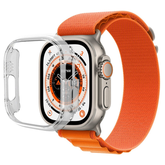 Half-inclusive PC Protective Case For Apple Watch Ultra 1 / 2 / 3 49mm(Transparent) by bashfashion