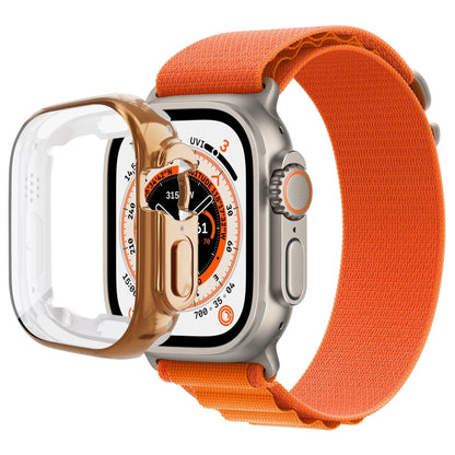 All-inclusive Plating TPU Protective Case For Apple Watch Ultra 1 / 2 / 3 49mm(Rose Gold) by bashfashion