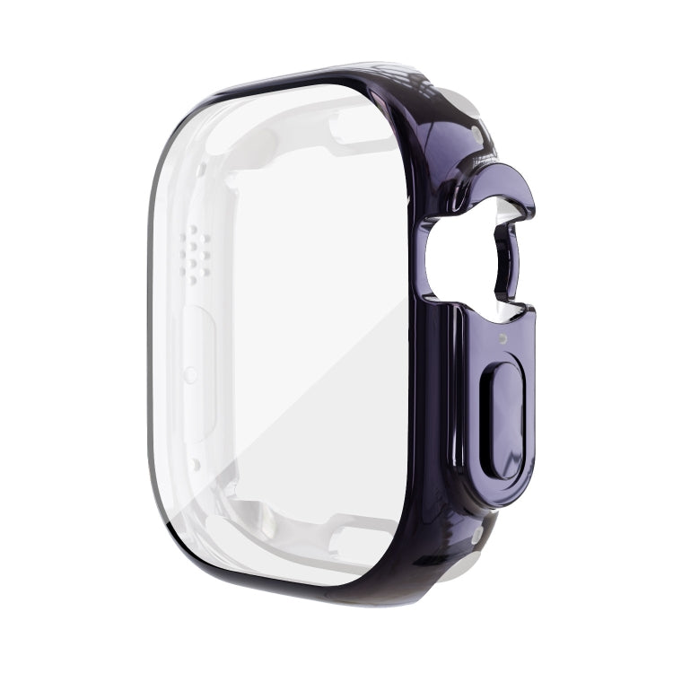All-inclusive Plating TPU Protective Case For Apple Watch Ultra 1 / 2 / 3 49mm(Gun) by bashfashion