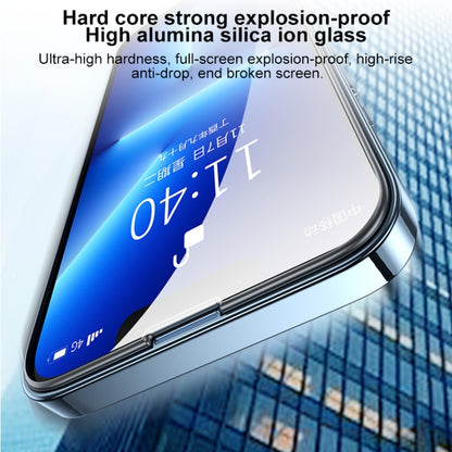 For iPhone 14 WEKOME 9D Curved Privacy Tempered Glass Film by WK