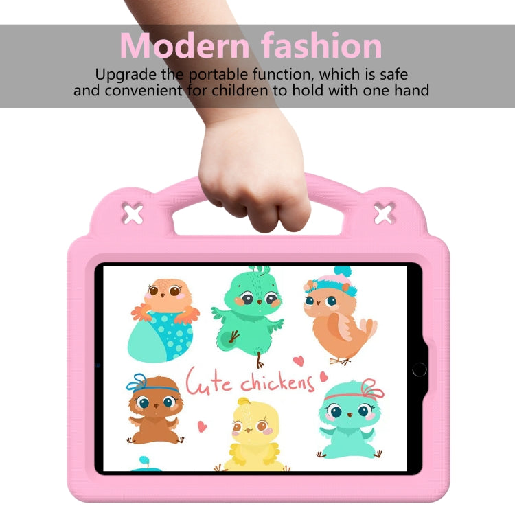 Handle Kickstand Children EVA Shockproof Tablet Case For iPad mini 1 / 2 / 3 / 4 / 5(Pink) by bashfashion