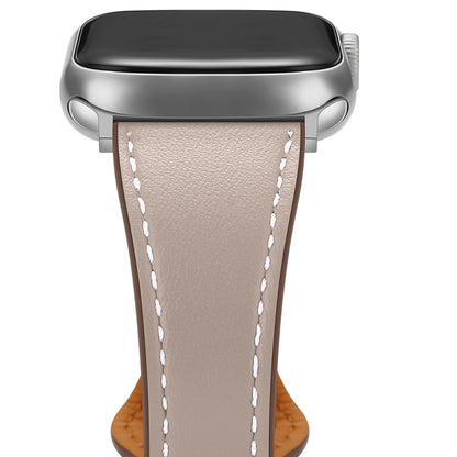 Small Waist Watch Band For Apple Watch Ultra 49mm / Series 8&7 45mm / SE 2&6&SE&5&4 44mm / 3&2&1 42mm(Starlight) by bashfashion