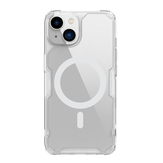 For iPhone 14 NILLKIN Ultra Clear Magsafe PC + TPU Phone Case (Transparent) by NILLKIN