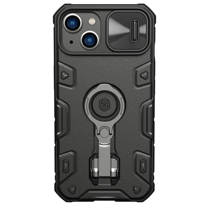 For iPhone 14 Plus NILLKIN CamShield Armor Pro Magnetic Phone Case(Black) by NILLKIN