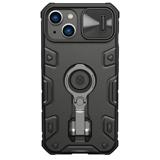 For iPhone 14 Plus NILLKIN CamShield Armor Pro Magnetic Phone Case(Black) by NILLKIN