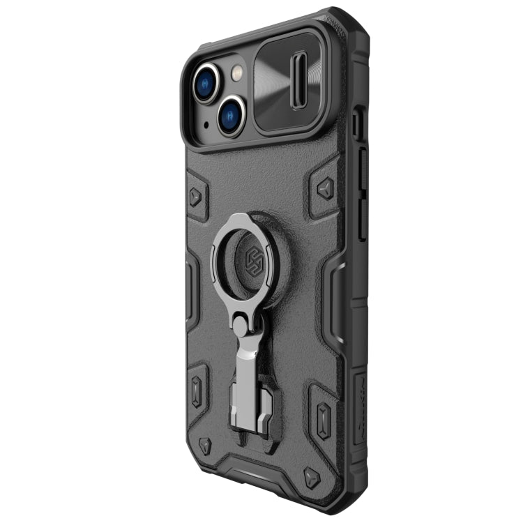 For iPhone 14 Plus NILLKIN CamShield Armor Pro Magnetic Phone Case(Black) by NILLKIN