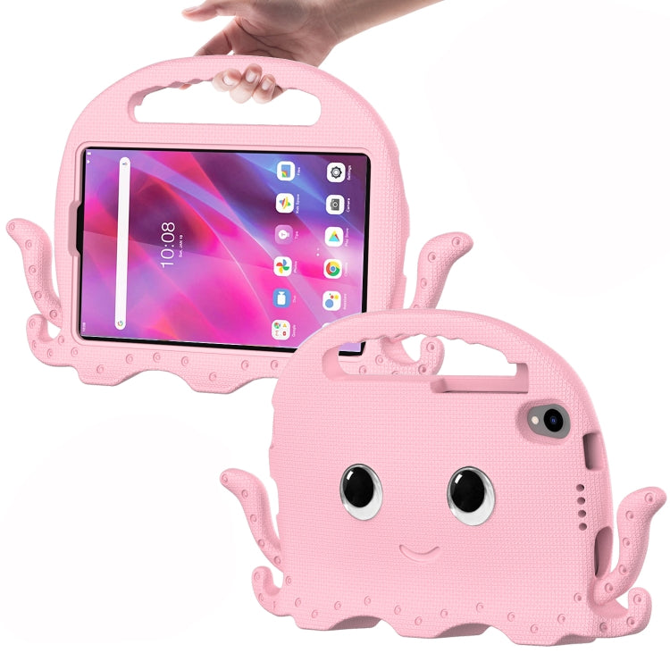 For Lenovo Tab M8 TB 8505F / 8705N Octopus Style EVA + PC Tablet Case with Strap(Pink) by bashfashion