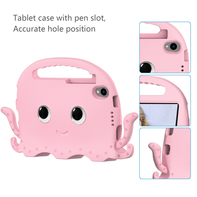 For Lenovo Tab M8 TB 8505F / 8705N Octopus Style EVA + PC Tablet Case with Strap(Pink) by bashfashion