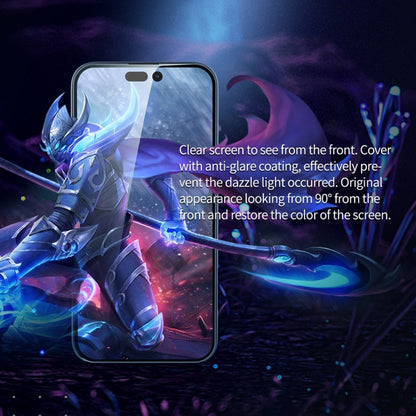 For iPhone 14 Pro Max NILLKIN Guardian Full Coverage Privacy Tempered Glass Film by NILLKIN
