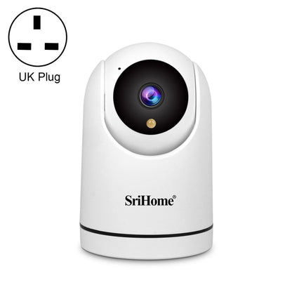 SriHome SH042 2.0MP 1080P HD AI WiFi Pan-tilt Surveillance Camera(UK Plug) by SriHome