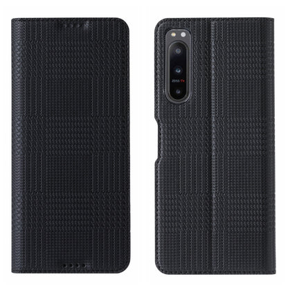 For Sony Xperia 5 IV ViLi DH Series Shockproof Leather Phone Case(Black) by ViLi